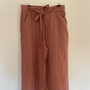 Thread & Supply wide leg pants, size medium